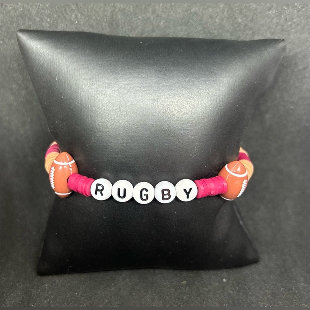 Rugby Heishi Bracelet